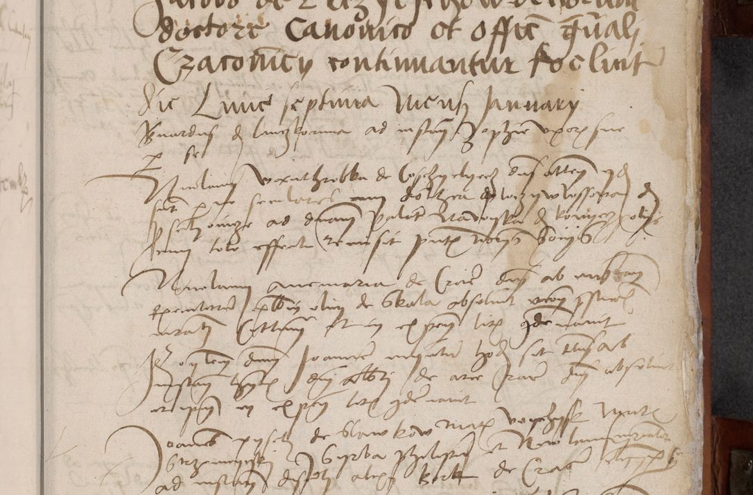 Zdjęcie nr 39 dla obiektu archiwalnego: [Acta pronuntiationum officialia coram Valentino de Ilkusch]