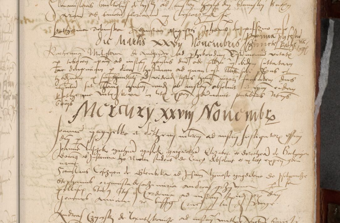 Zdjęcie nr 33 dla obiektu archiwalnego: [Acta pronuntiationum officialia coram Valentino de Ilkusch]