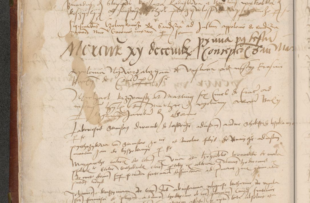 Zdjęcie nr 36 dla obiektu archiwalnego: [Acta pronuntiationum officialia coram Valentino de Ilkusch]