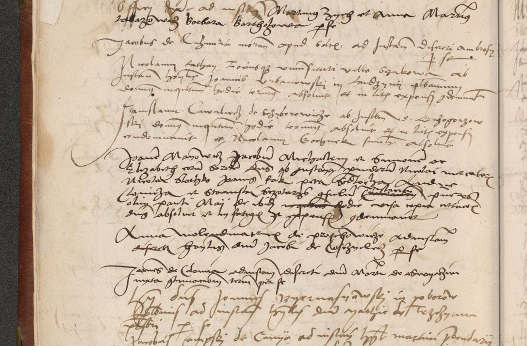 Zdjęcie nr 18 dla obiektu archiwalnego: [Acta pronuntiationum officialia coram Valentino de Ilkusch]