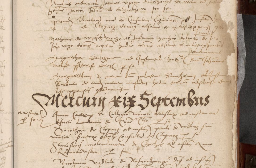 Zdjęcie nr 15 dla obiektu archiwalnego: [Acta pronuntiationum officialia coram Valentino de Ilkusch]