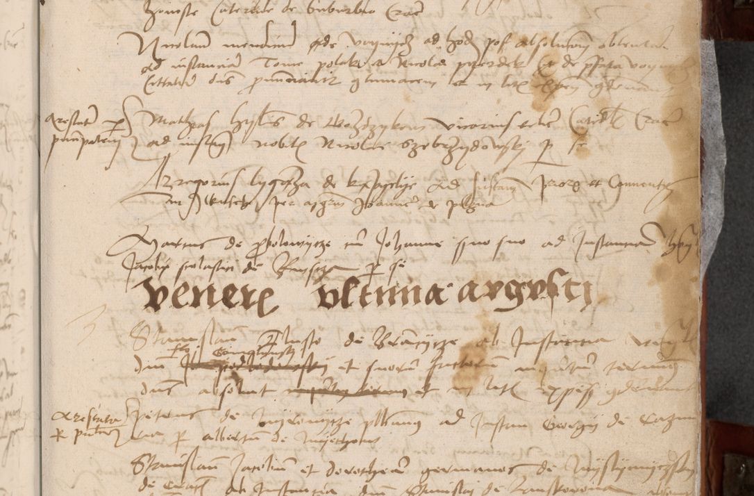 Zdjęcie nr 11 dla obiektu archiwalnego: [Acta pronuntiationum officialia coram Valentino de Ilkusch]