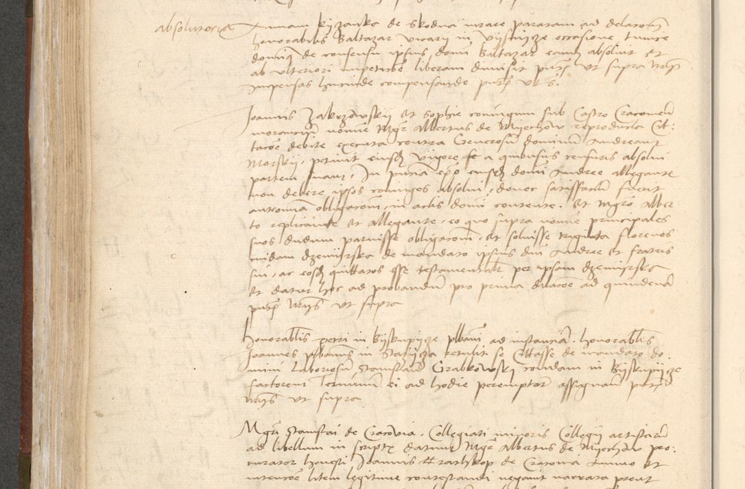 Zdjęcie nr 196 dla obiektu archiwalnego: [Acta actorum vicarialia coram Bernardino Gallo de Jadra]