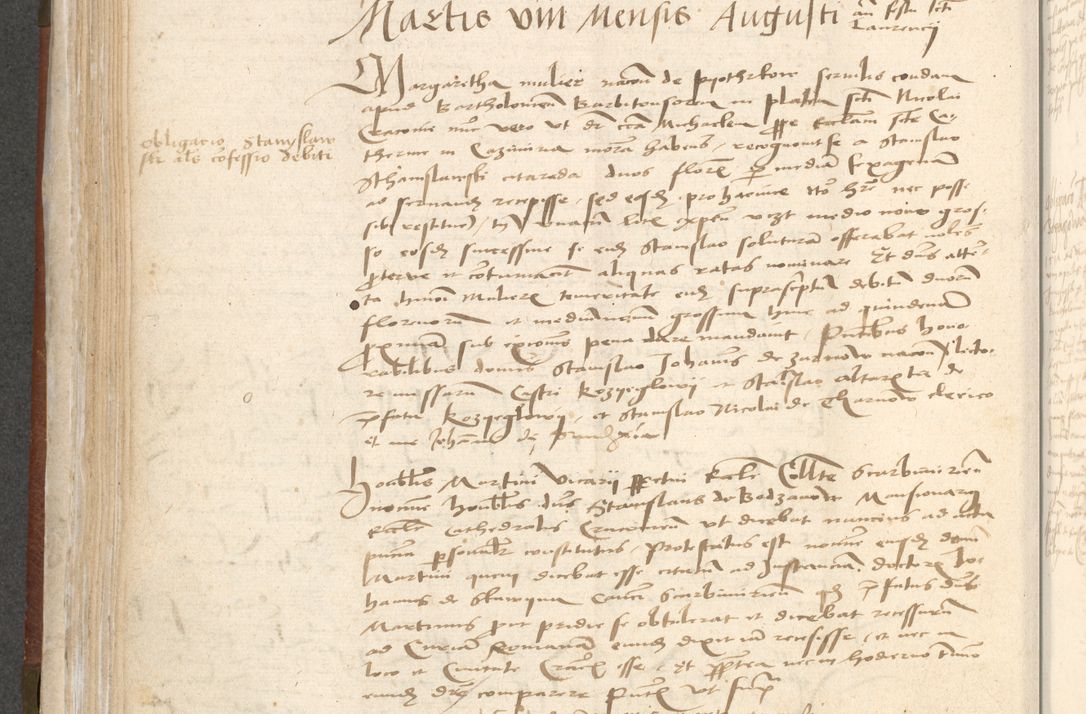 Zdjęcie nr 148 dla obiektu archiwalnego: [Acta actorum vicarialia coram Bernardino Gallo de Jadra]