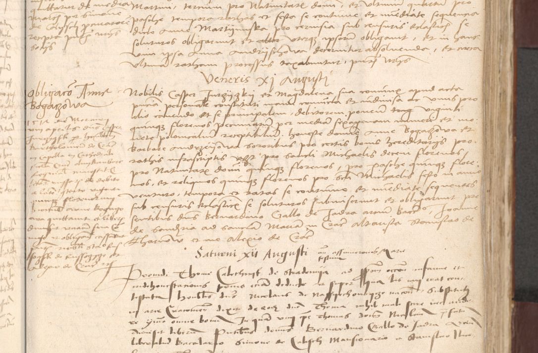 Zdjęcie nr 149 dla obiektu archiwalnego: [Acta actorum vicarialia coram Bernardino Gallo de Jadra]