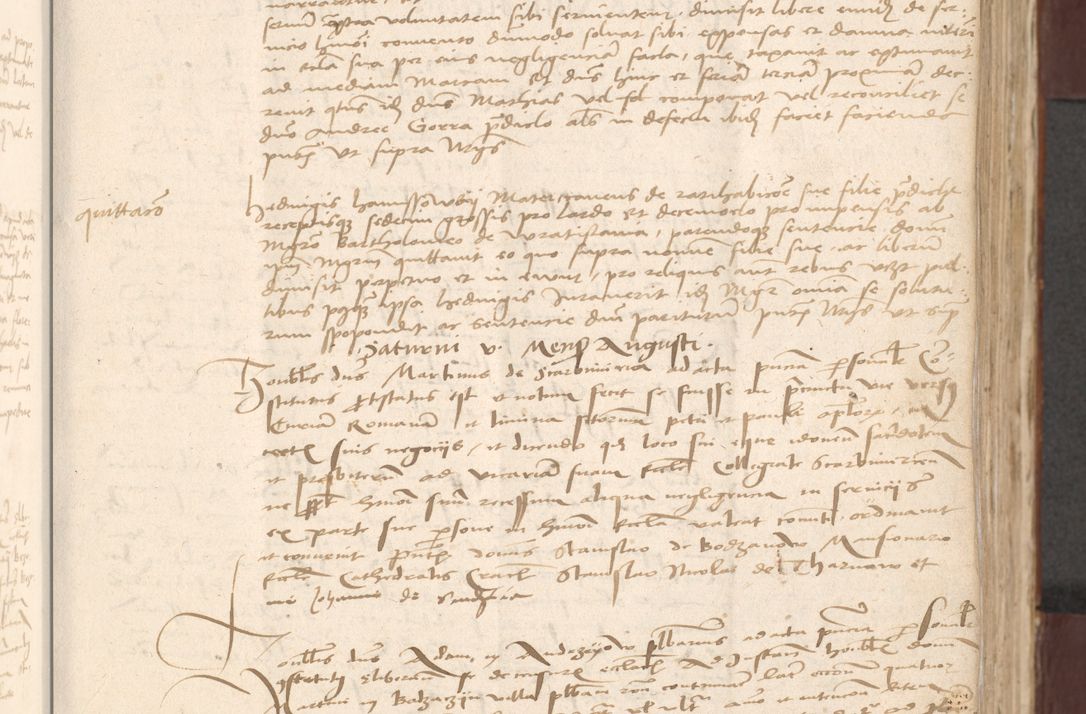 Zdjęcie nr 147 dla obiektu archiwalnego: [Acta actorum vicarialia coram Bernardino Gallo de Jadra]