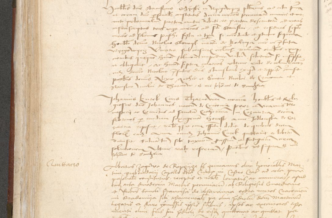 Zdjęcie nr 144 dla obiektu archiwalnego: [Acta actorum vicarialia coram Bernardino Gallo de Jadra]