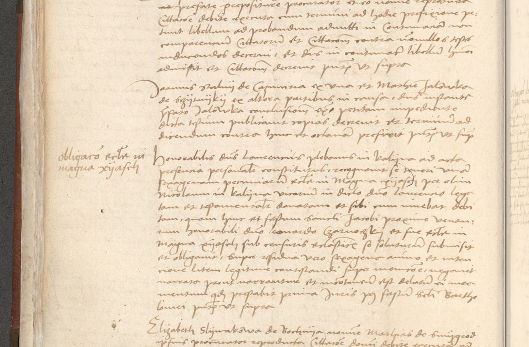 Zdjęcie nr 102 dla obiektu archiwalnego: [Acta actorum vicarialia coram Bernardino Gallo de Jadra]