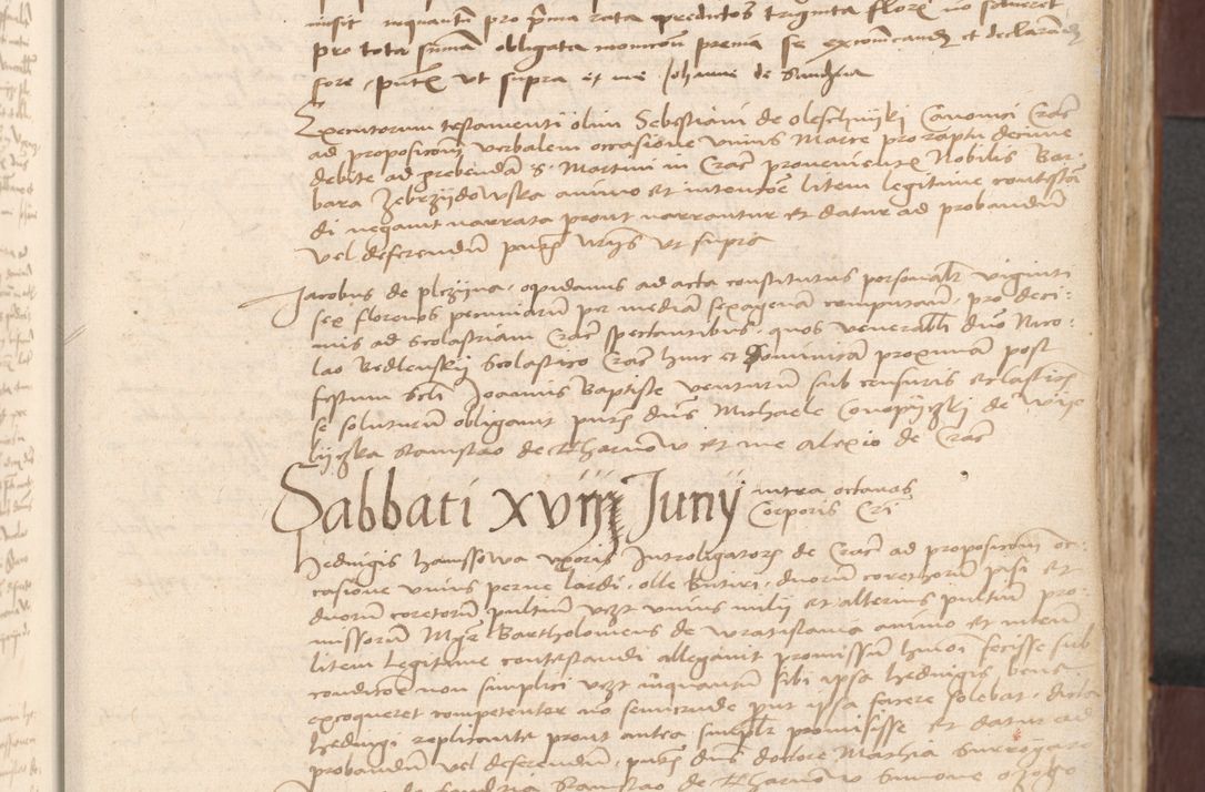 Zdjęcie nr 105 dla obiektu archiwalnego: [Acta actorum vicarialia coram Bernardino Gallo de Jadra]