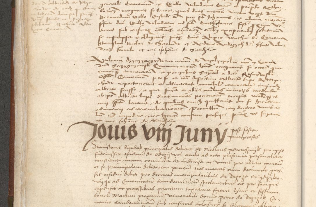 Zdjęcie nr 98 dla obiektu archiwalnego: [Acta actorum vicarialia coram Bernardino Gallo de Jadra]