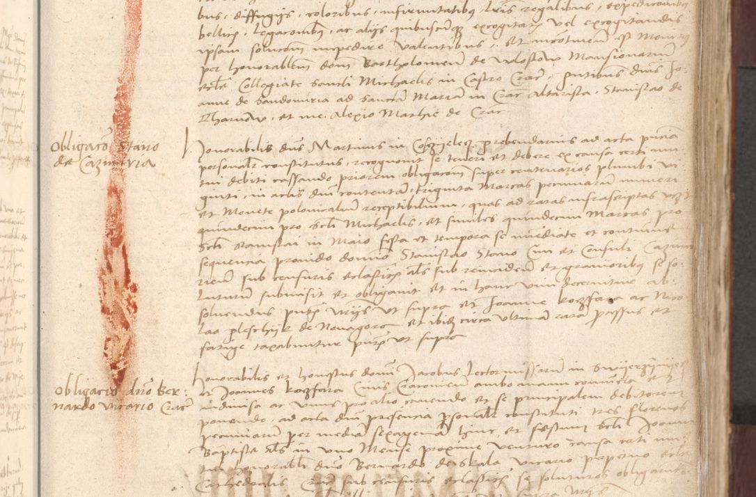 Zdjęcie nr 95 dla obiektu archiwalnego: [Acta actorum vicarialia coram Bernardino Gallo de Jadra]