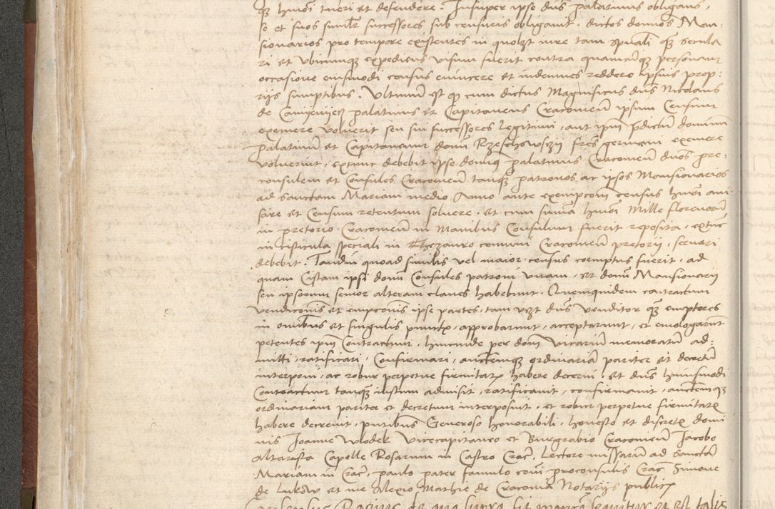 Zdjęcie nr 86 dla obiektu archiwalnego: [Acta actorum vicarialia coram Bernardino Gallo de Jadra]