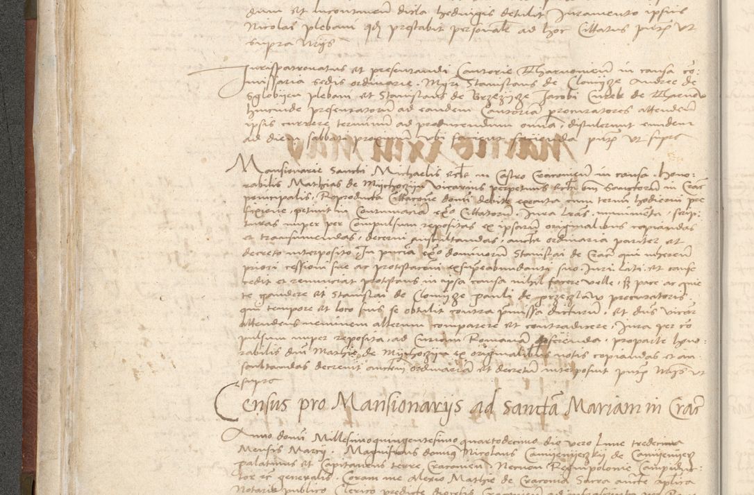 Zdjęcie nr 84 dla obiektu archiwalnego: [Acta actorum vicarialia coram Bernardino Gallo de Jadra]