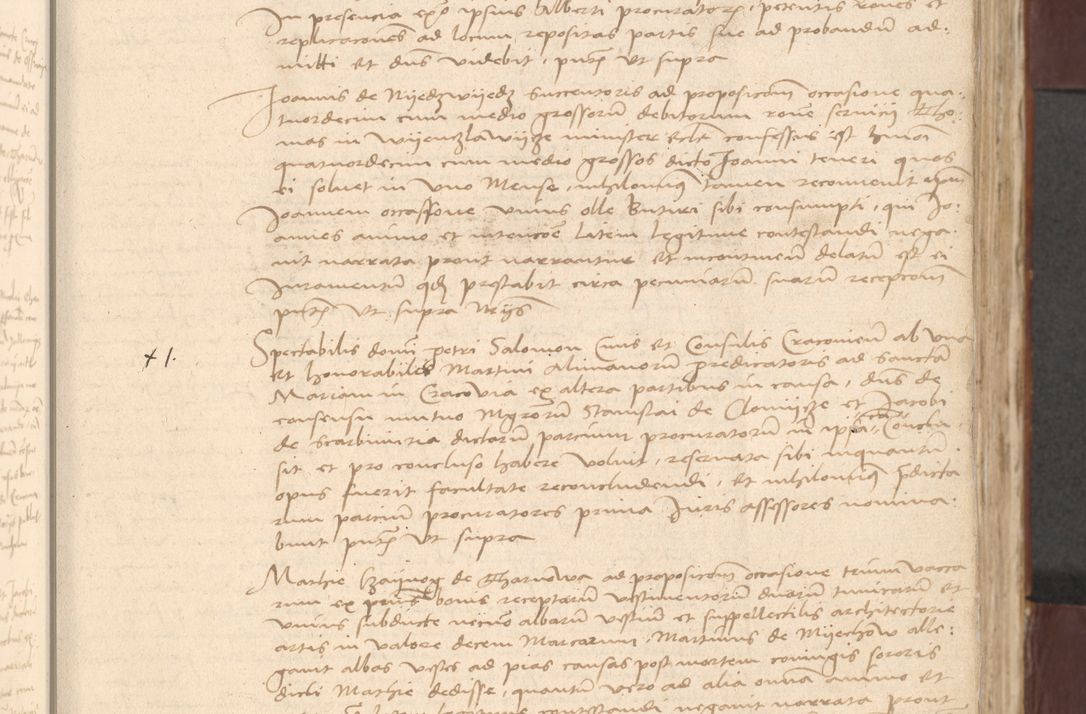 Zdjęcie nr 77 dla obiektu archiwalnego: [Acta actorum vicarialia coram Bernardino Gallo de Jadra]