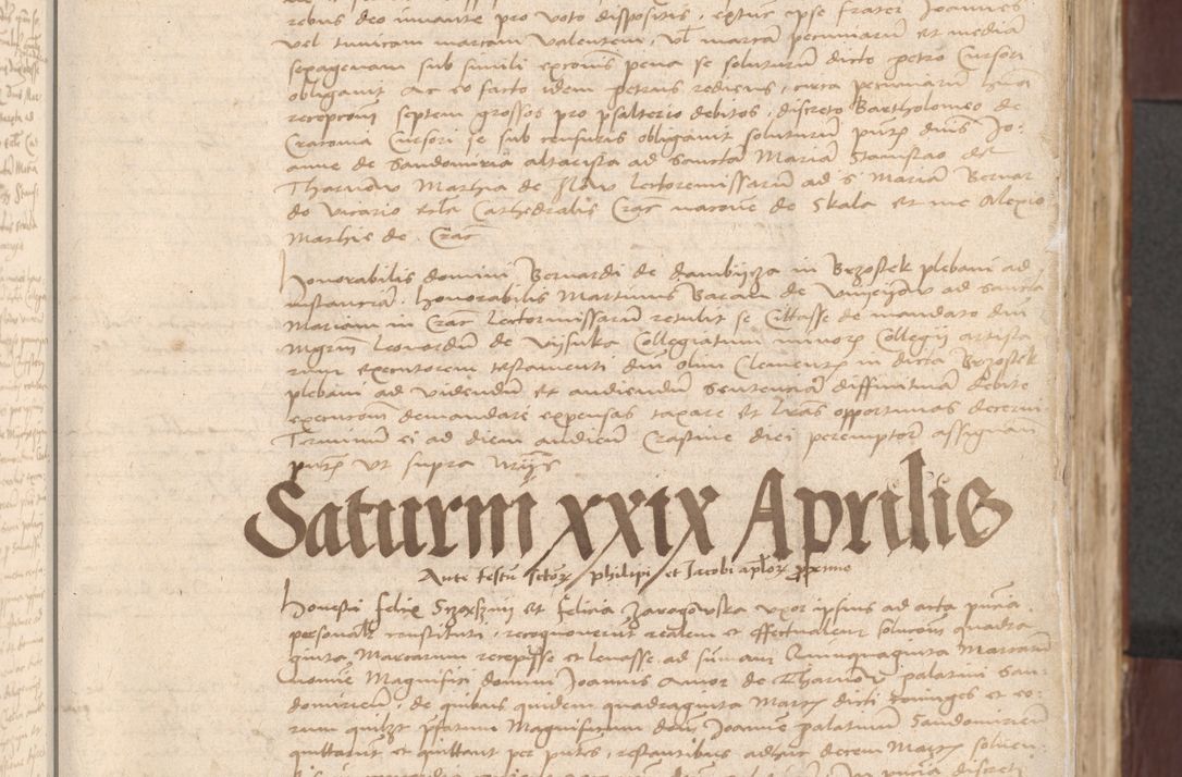 Zdjęcie nr 57 dla obiektu archiwalnego: [Acta actorum vicarialia coram Bernardino Gallo de Jadra]