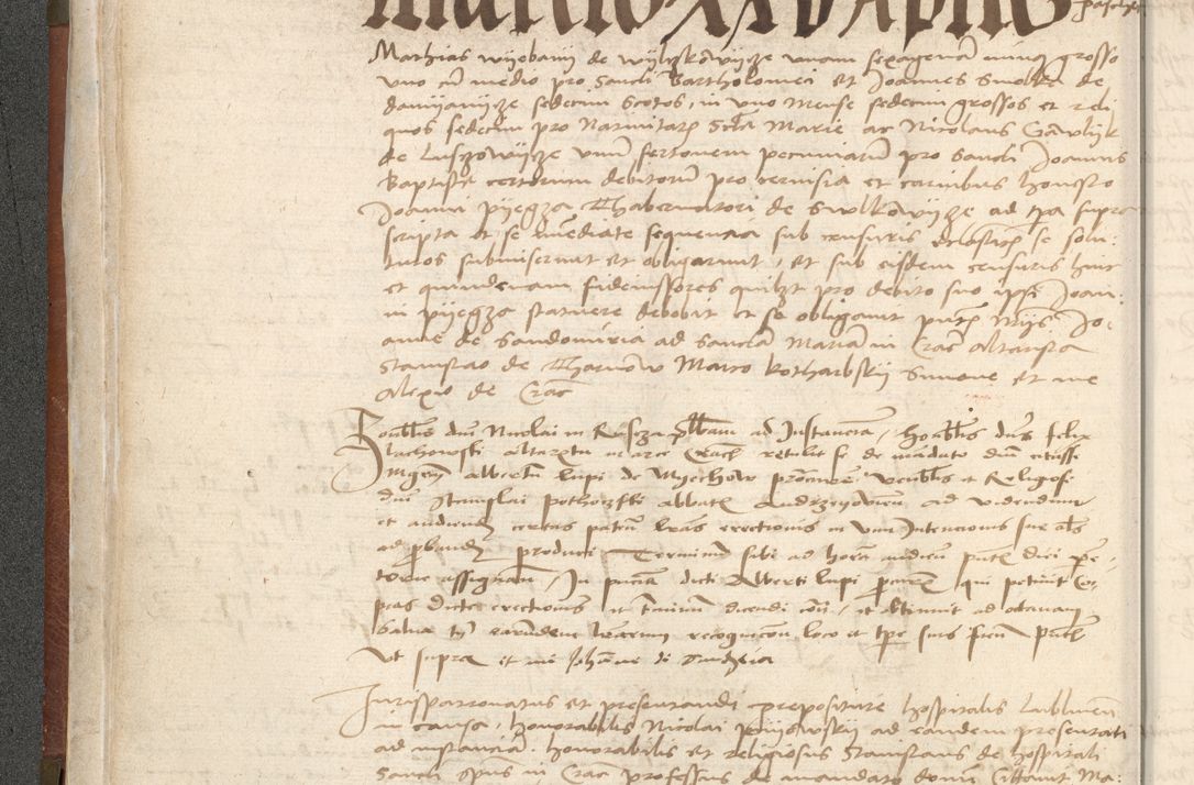 Zdjęcie nr 46 dla obiektu archiwalnego: [Acta actorum vicarialia coram Bernardino Gallo de Jadra]