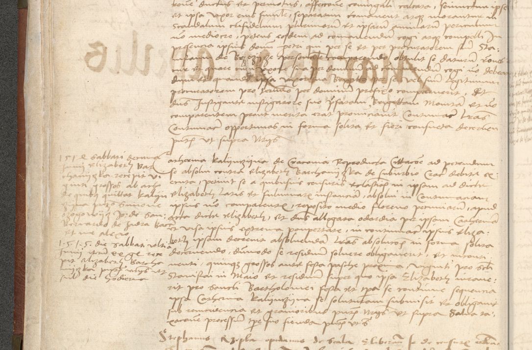 Zdjęcie nr 42 dla obiektu archiwalnego: [Acta actorum vicarialia coram Bernardino Gallo de Jadra]