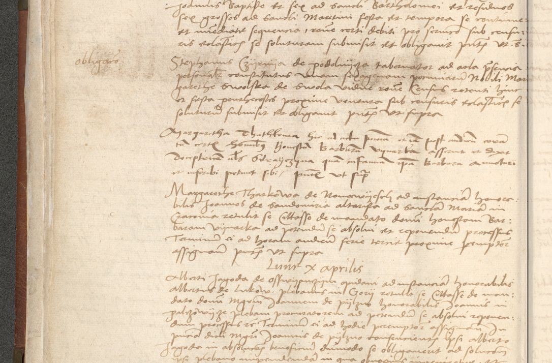 Zdjęcie nr 40 dla obiektu archiwalnego: [Acta actorum vicarialia coram Bernardino Gallo de Jadra]