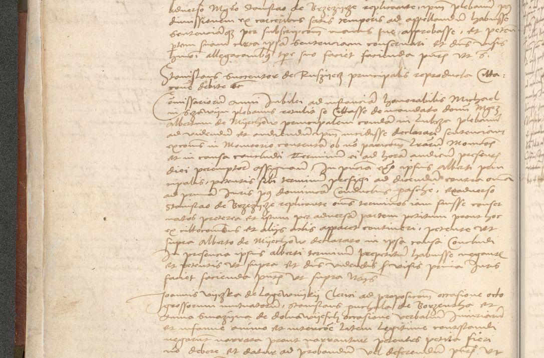 Zdjęcie nr 34 dla obiektu archiwalnego: [Acta actorum vicarialia coram Bernardino Gallo de Jadra]