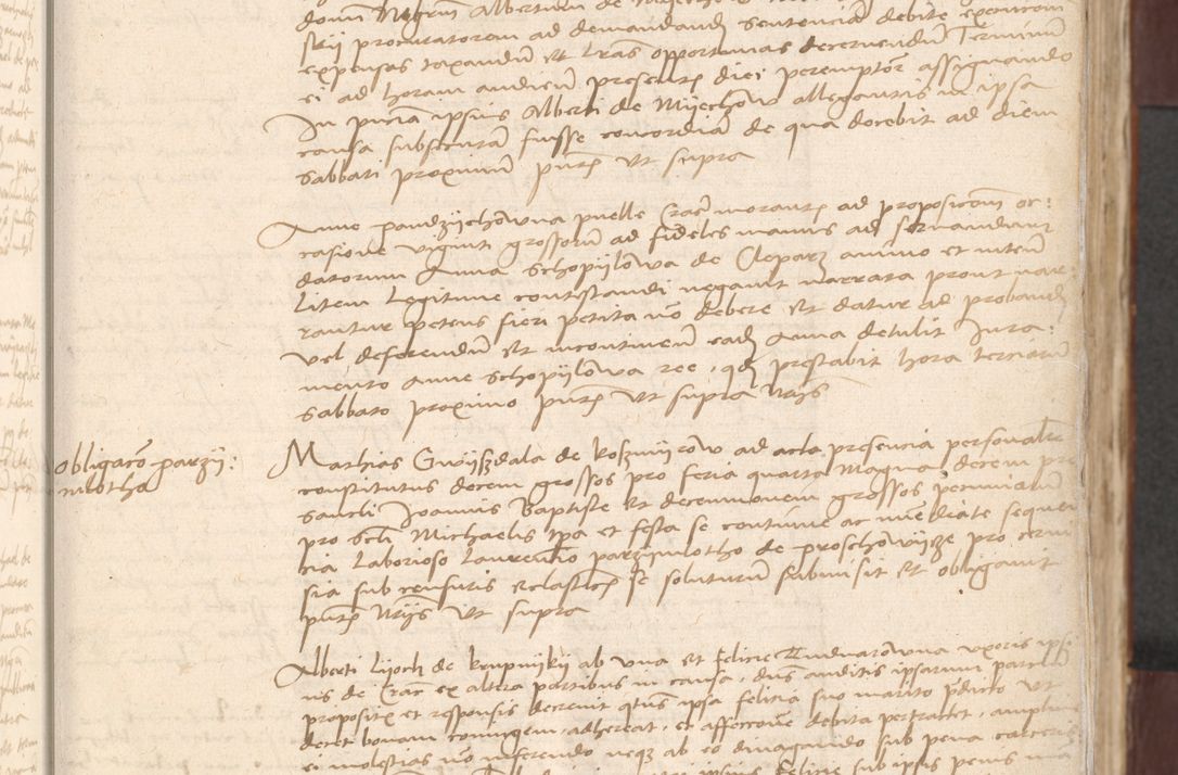 Zdjęcie nr 31 dla obiektu archiwalnego: [Acta actorum vicarialia coram Bernardino Gallo de Jadra]