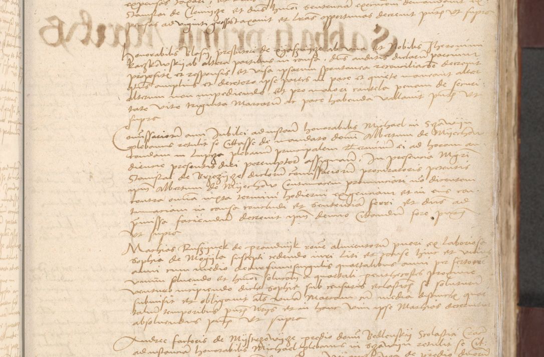 Zdjęcie nr 25 dla obiektu archiwalnego: [Acta actorum vicarialia coram Bernardino Gallo de Jadra]