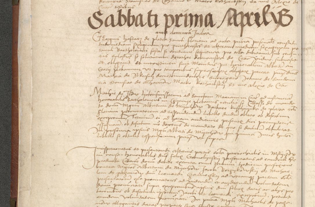 Zdjęcie nr 26 dla obiektu archiwalnego: [Acta actorum vicarialia coram Bernardino Gallo de Jadra]