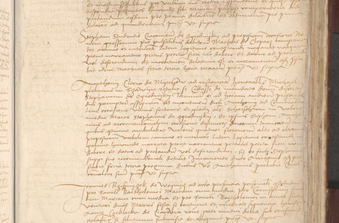 Zdjęcie nr 15 dla obiektu archiwalnego: [Acta actorum vicarialia coram Bernardino Gallo de Jadra]