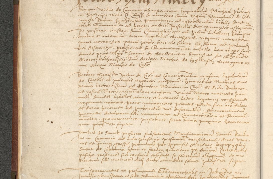 Zdjęcie nr 14 dla obiektu archiwalnego: [Acta actorum vicarialia coram Bernardino Gallo de Jadra]