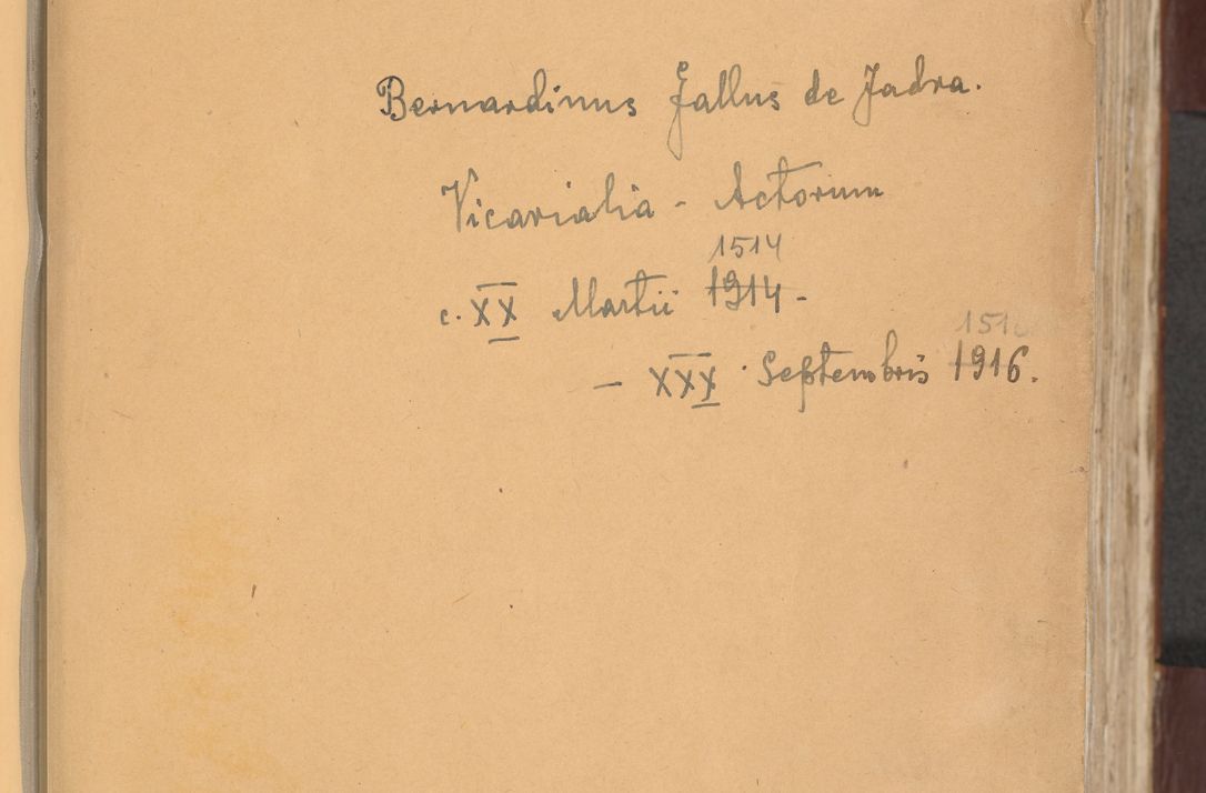 Zdjęcie nr 7 dla obiektu archiwalnego: [Acta actorum vicarialia coram Bernardino Gallo de Jadra]