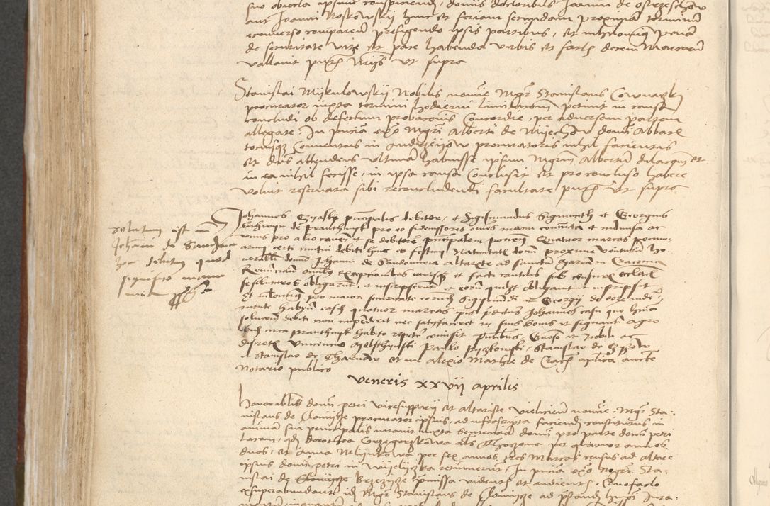 Zdjęcie nr 394 dla obiektu archiwalnego: [Acta actorum vicarialia coram Bernardino Gallo de Jadra]