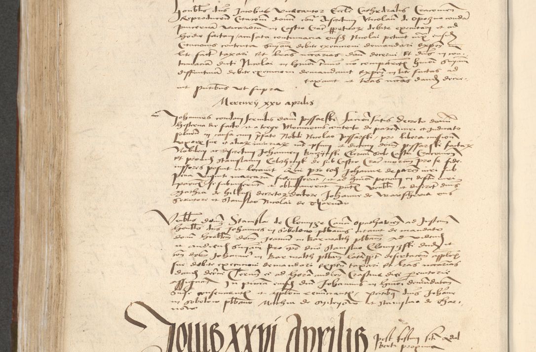 Zdjęcie nr 392 dla obiektu archiwalnego: [Acta actorum vicarialia coram Bernardino Gallo de Jadra]