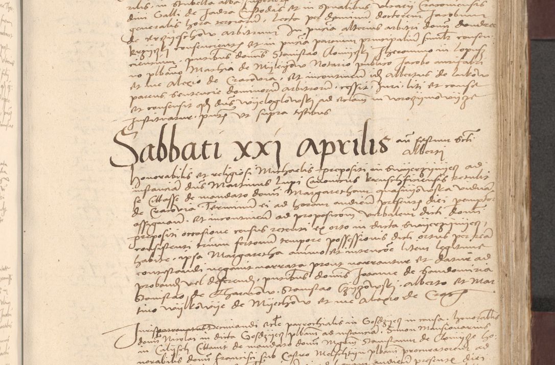 Zdjęcie nr 387 dla obiektu archiwalnego: [Acta actorum vicarialia coram Bernardino Gallo de Jadra]