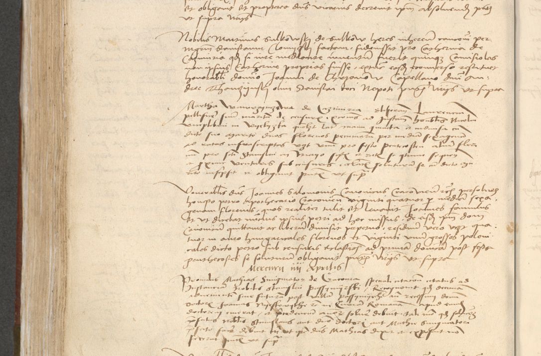 Zdjęcie nr 376 dla obiektu archiwalnego: [Acta actorum vicarialia coram Bernardino Gallo de Jadra]