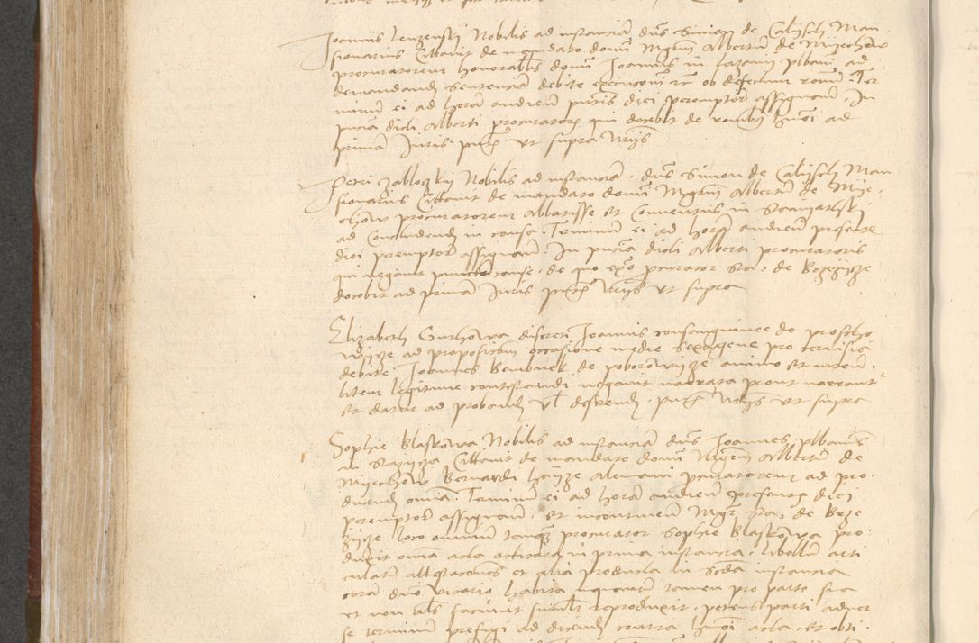 Zdjęcie nr 356 dla obiektu archiwalnego: [Acta actorum vicarialia coram Bernardino Gallo de Jadra]