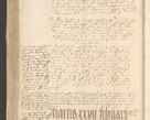 Zdjęcie nr 322 dla obiektu archiwalnego: [Acta actorum vicarialia coram Bernardino Gallo de Jadra]