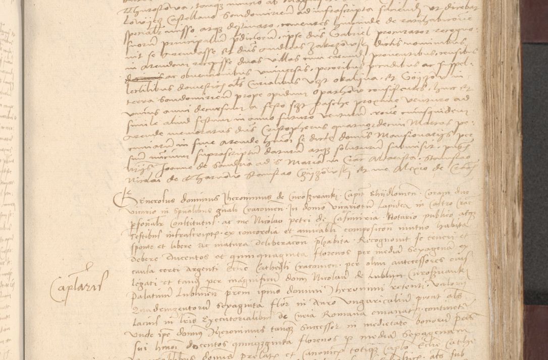 Zdjęcie nr 321 dla obiektu archiwalnego: [Acta actorum vicarialia coram Bernardino Gallo de Jadra]