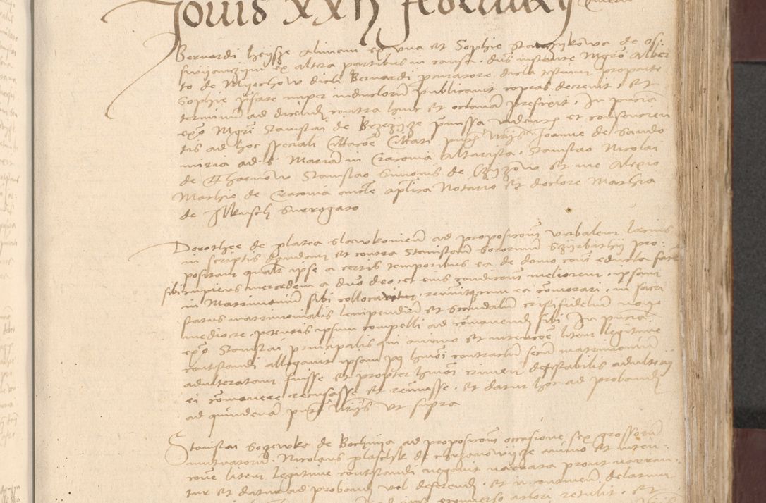 Zdjęcie nr 319 dla obiektu archiwalnego: [Acta actorum vicarialia coram Bernardino Gallo de Jadra]