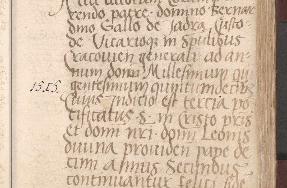 Zdjęcie nr 265 dla obiektu archiwalnego: [Acta actorum vicarialia coram Bernardino Gallo de Jadra]