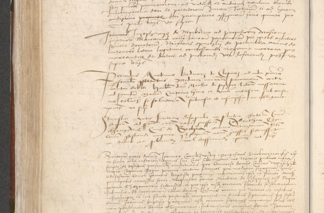 Zdjęcie nr 252 dla obiektu archiwalnego: [Acta actorum vicarialia coram Bernardino Gallo de Jadra]