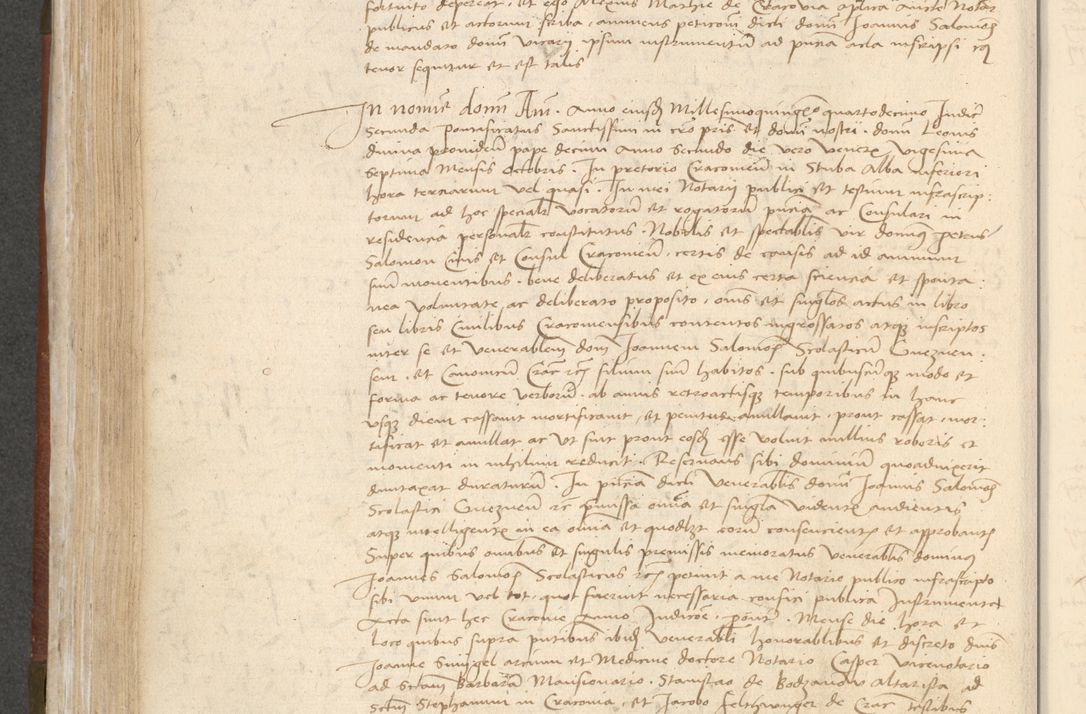 Zdjęcie nr 216 dla obiektu archiwalnego: [Acta actorum vicarialia coram Bernardino Gallo de Jadra]