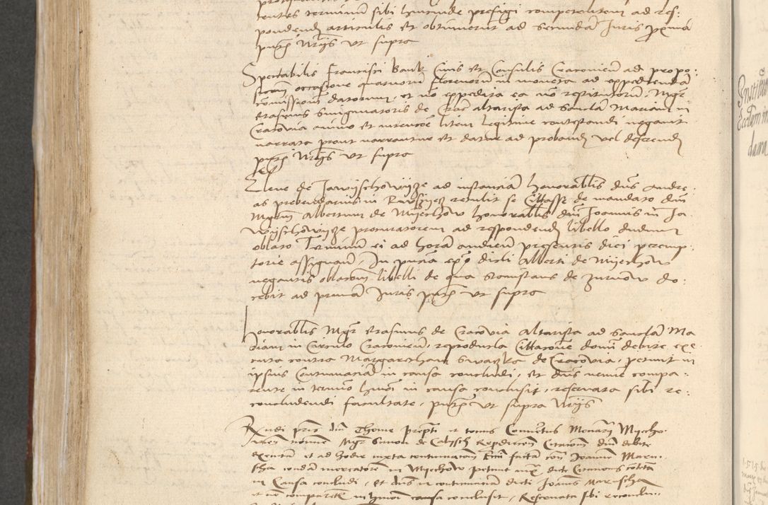 Zdjęcie nr 412 dla obiektu archiwalnego: [Acta actorum vicarialia coram Bernardino Gallo de Jadra]