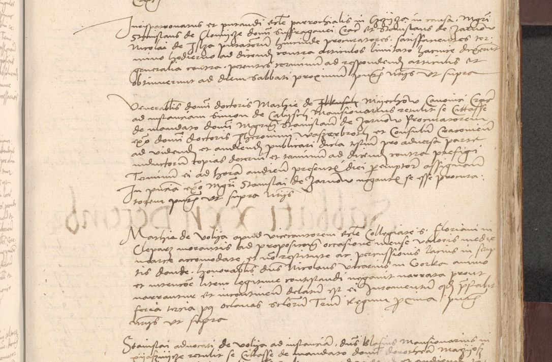 Zdjęcie nr 599 dla obiektu archiwalnego: [Acta actorum vicarialia coram Bernardino Gallo de Jadra]