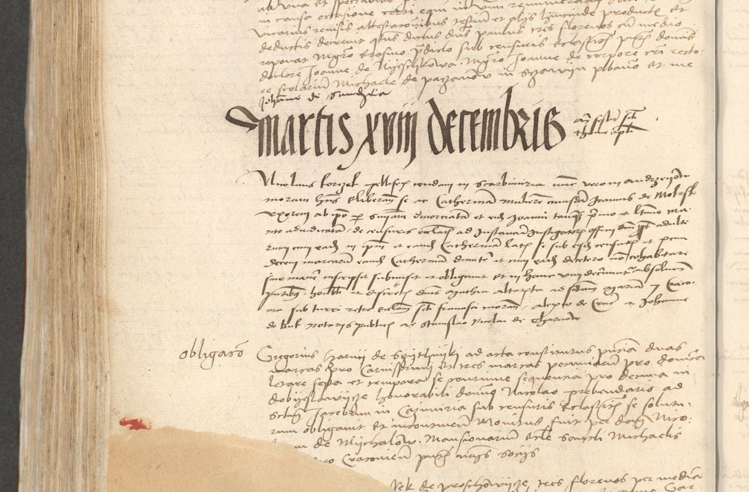 Zdjęcie nr 596 dla obiektu archiwalnego: [Acta actorum vicarialia coram Bernardino Gallo de Jadra]