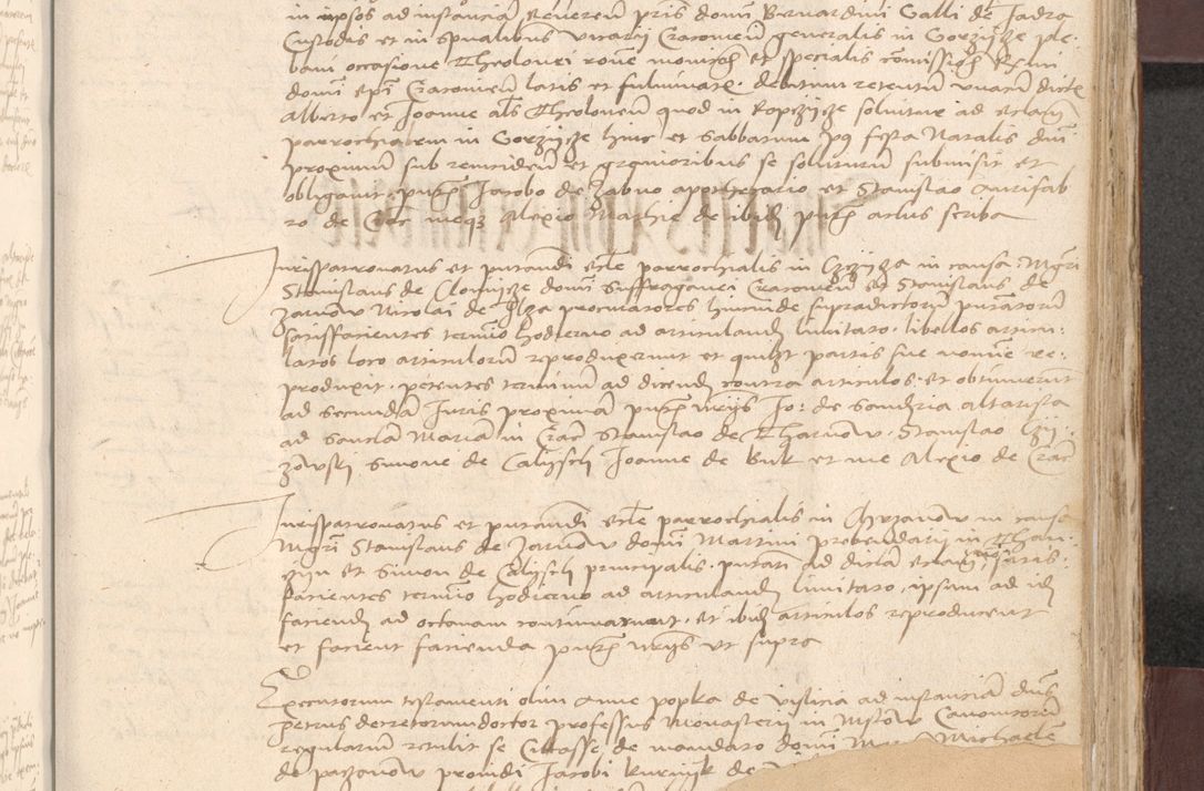 Zdjęcie nr 595 dla obiektu archiwalnego: [Acta actorum vicarialia coram Bernardino Gallo de Jadra]