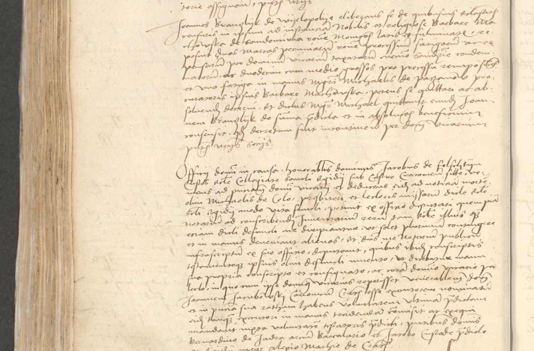 Zdjęcie nr 588 dla obiektu archiwalnego: [Acta actorum vicarialia coram Bernardino Gallo de Jadra]