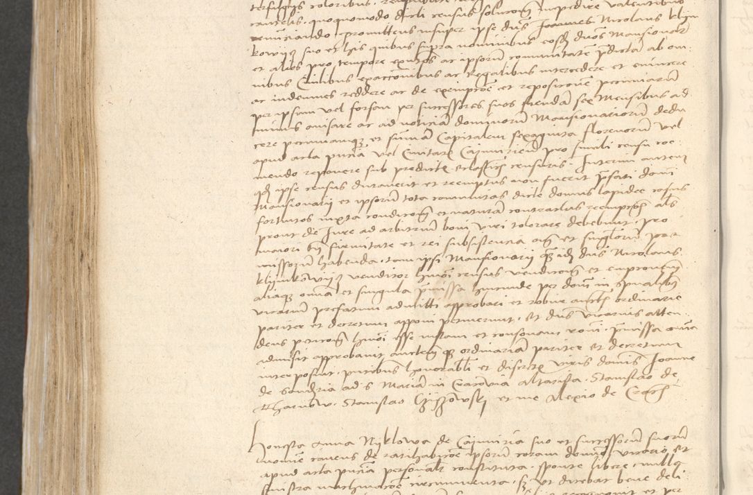 Zdjęcie nr 584 dla obiektu archiwalnego: [Acta actorum vicarialia coram Bernardino Gallo de Jadra]