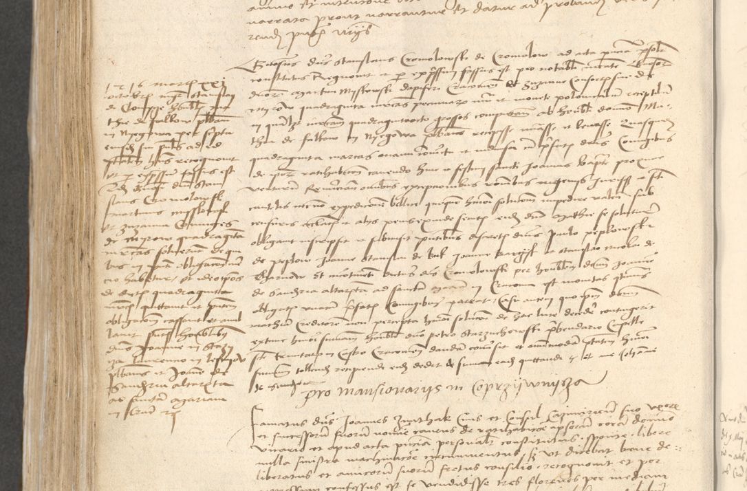 Zdjęcie nr 582 dla obiektu archiwalnego: [Acta actorum vicarialia coram Bernardino Gallo de Jadra]