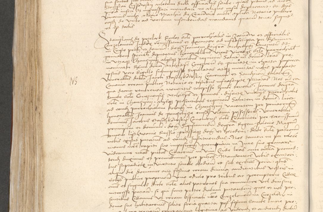 Zdjęcie nr 572 dla obiektu archiwalnego: [Acta actorum vicarialia coram Bernardino Gallo de Jadra]