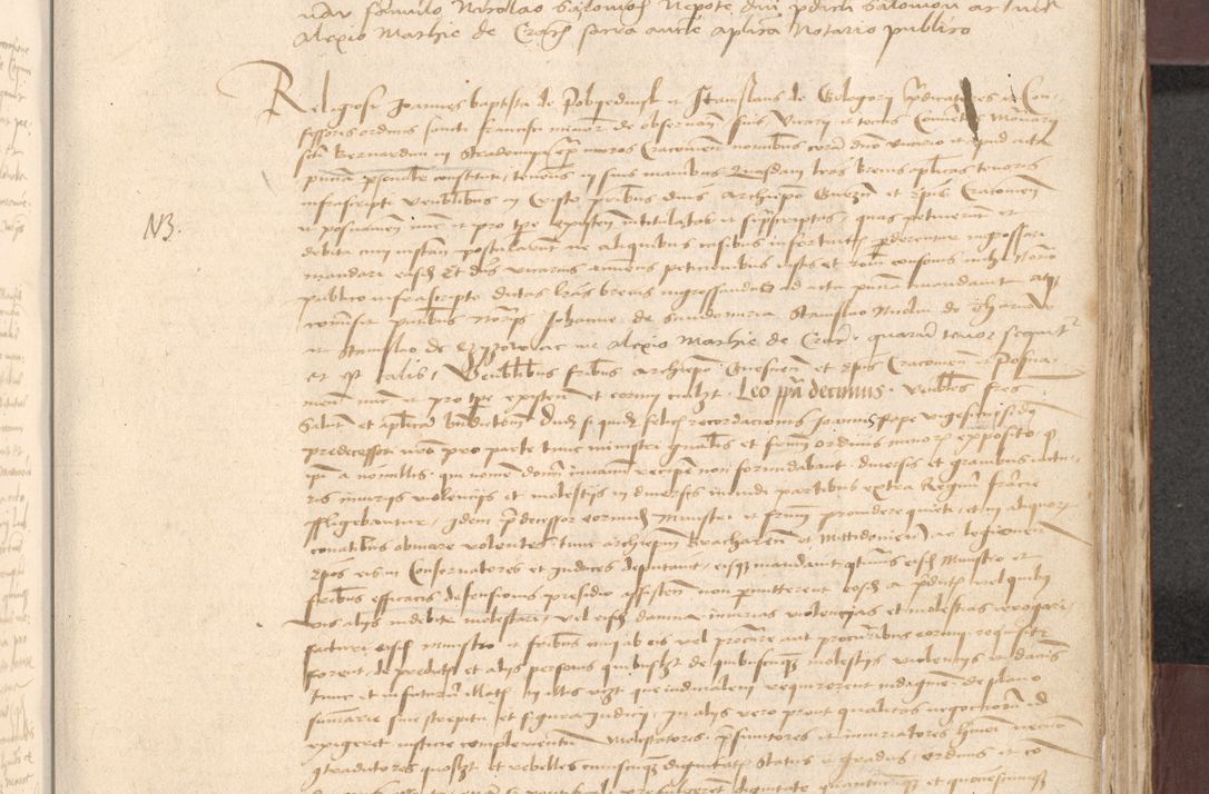 Zdjęcie nr 555 dla obiektu archiwalnego: [Acta actorum vicarialia coram Bernardino Gallo de Jadra]