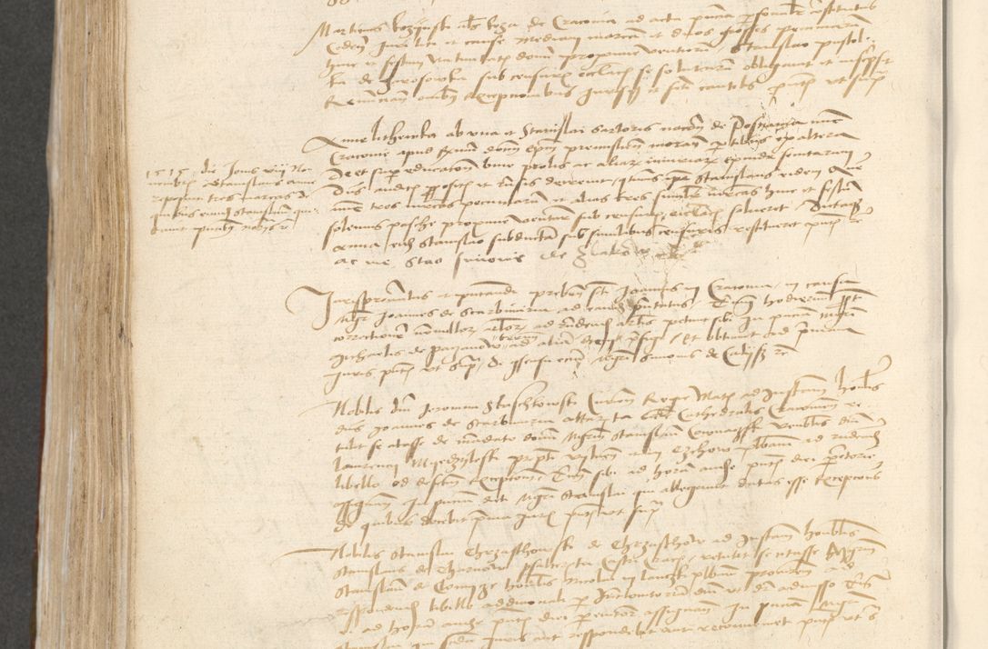 Zdjęcie nr 548 dla obiektu archiwalnego: [Acta actorum vicarialia coram Bernardino Gallo de Jadra]